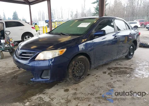 2013 Toyota Corolla Le z USA, uszkodzony, nr VIN JTDBU4EE5DJ119297